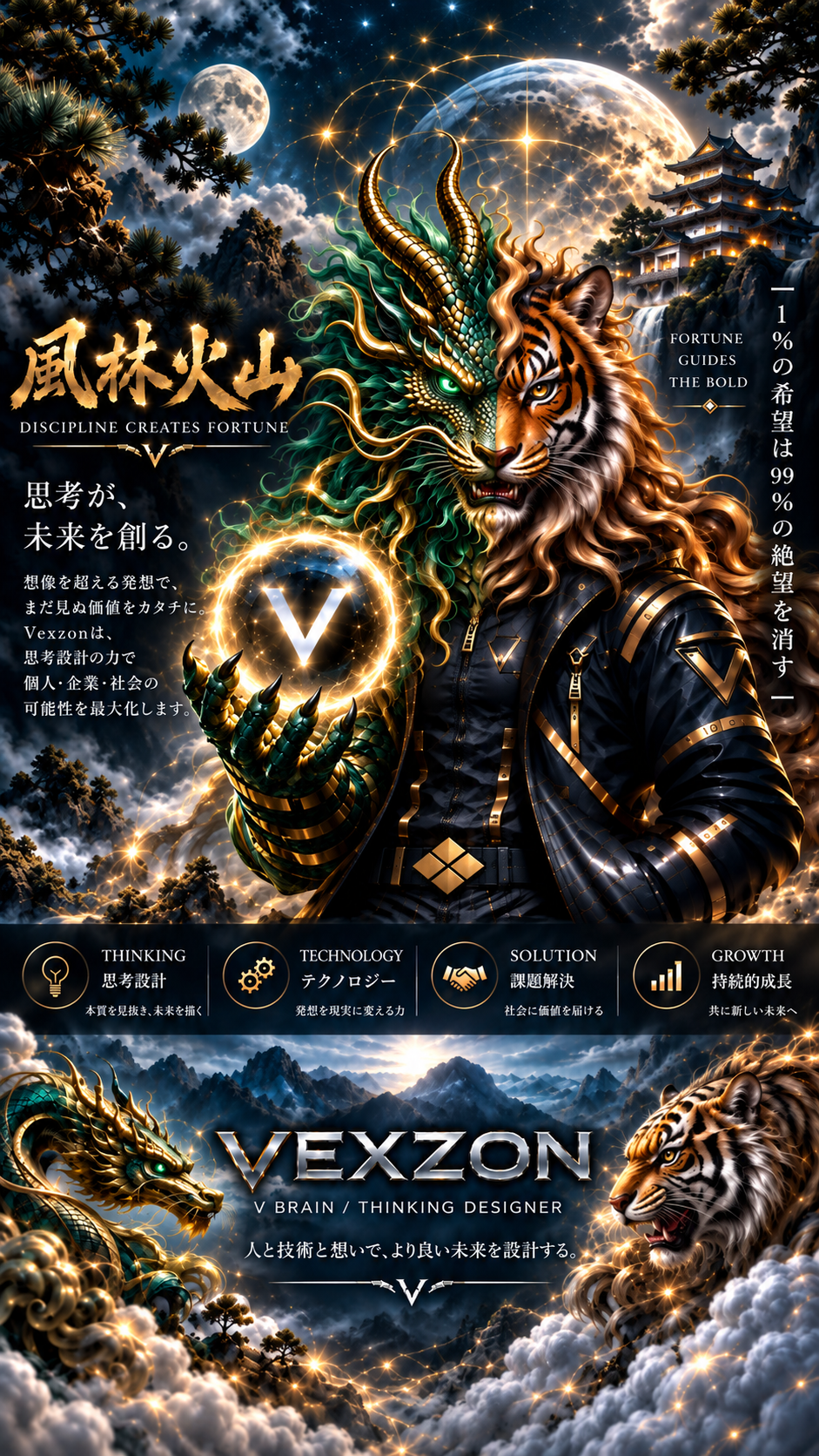 Vexzon合同会社 紋章